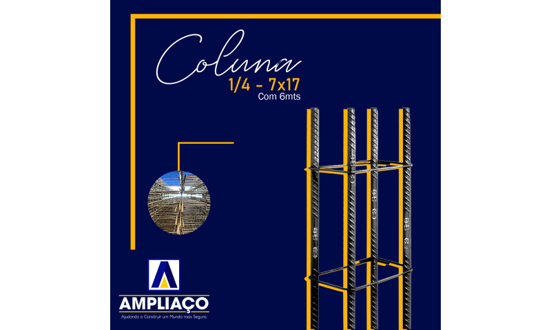 Imagem do produto COLUNA DE ARAME 8MM 7X17 GERDAU