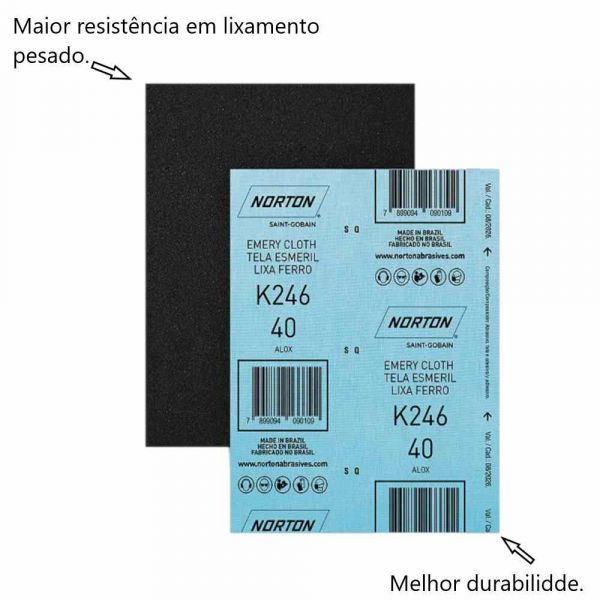 Imagem do produto LIXA FERRO G40 3M