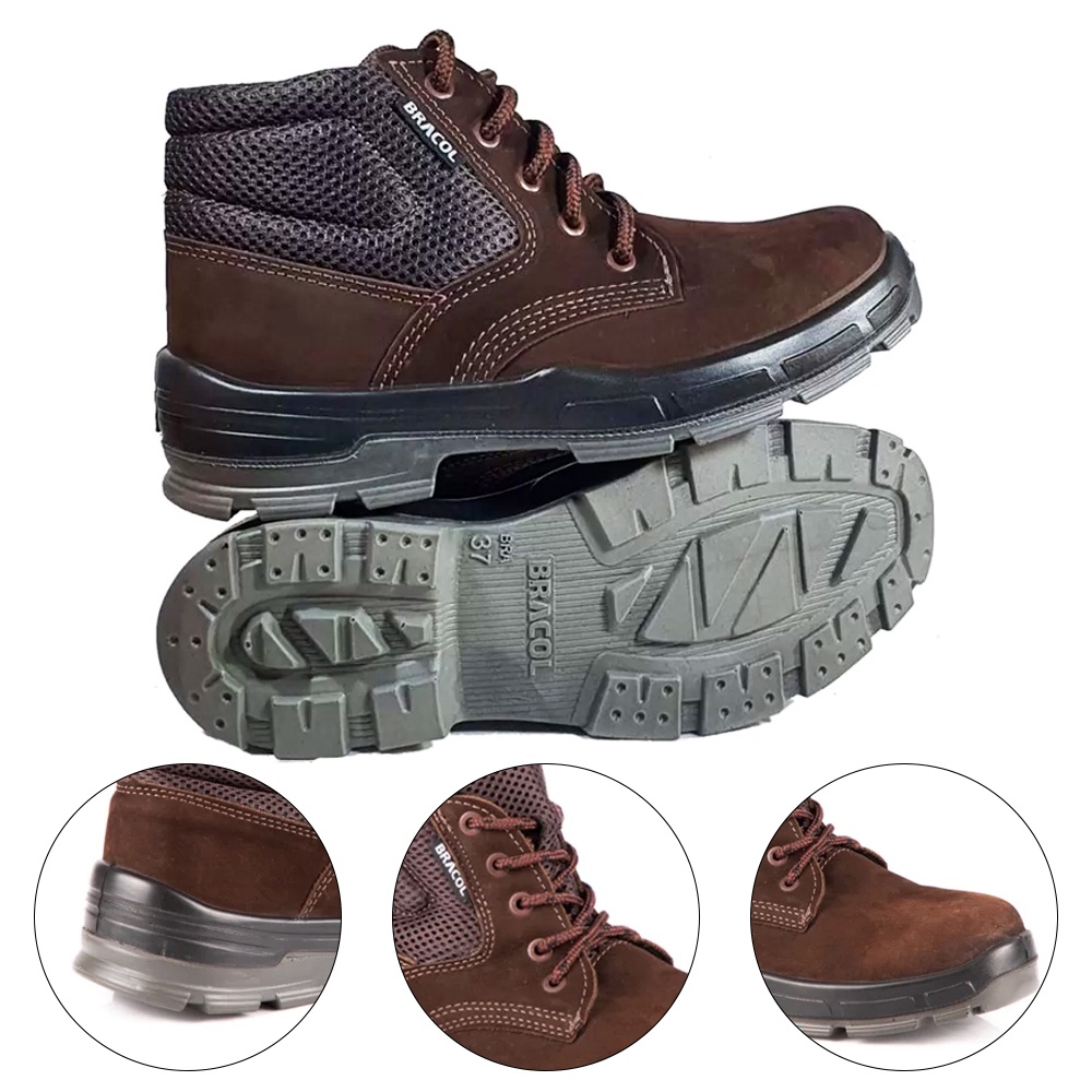 Imagem do produto BOTA NOBUCK 44 MARROM BRACOL