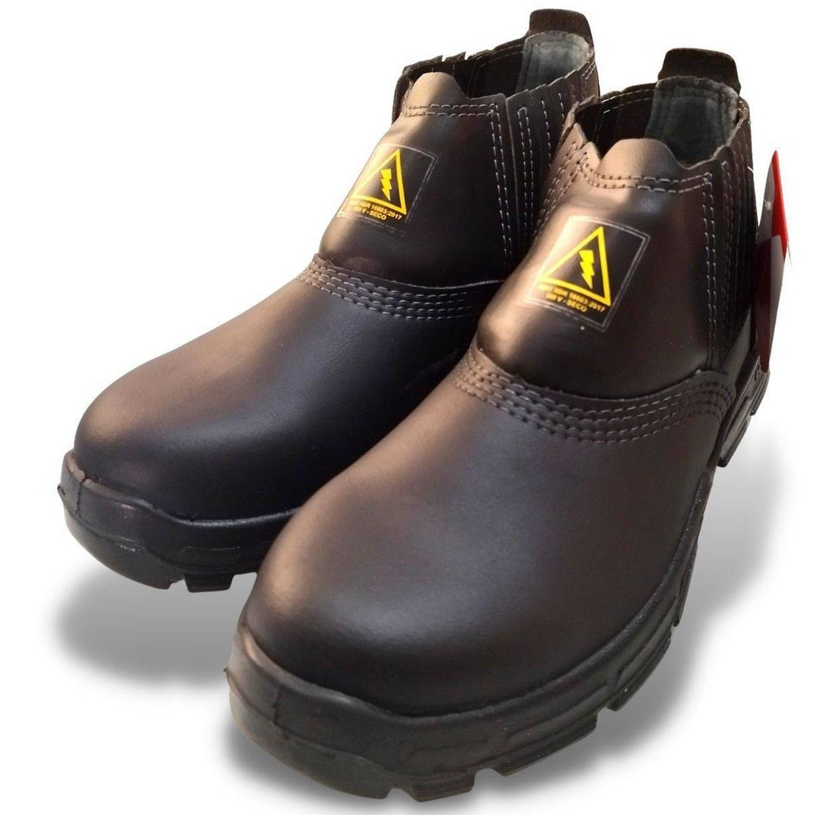 Imagem do produto BOTA PRETA MICROF/BICO COMPATIVEL NR10 N39 BRACOL