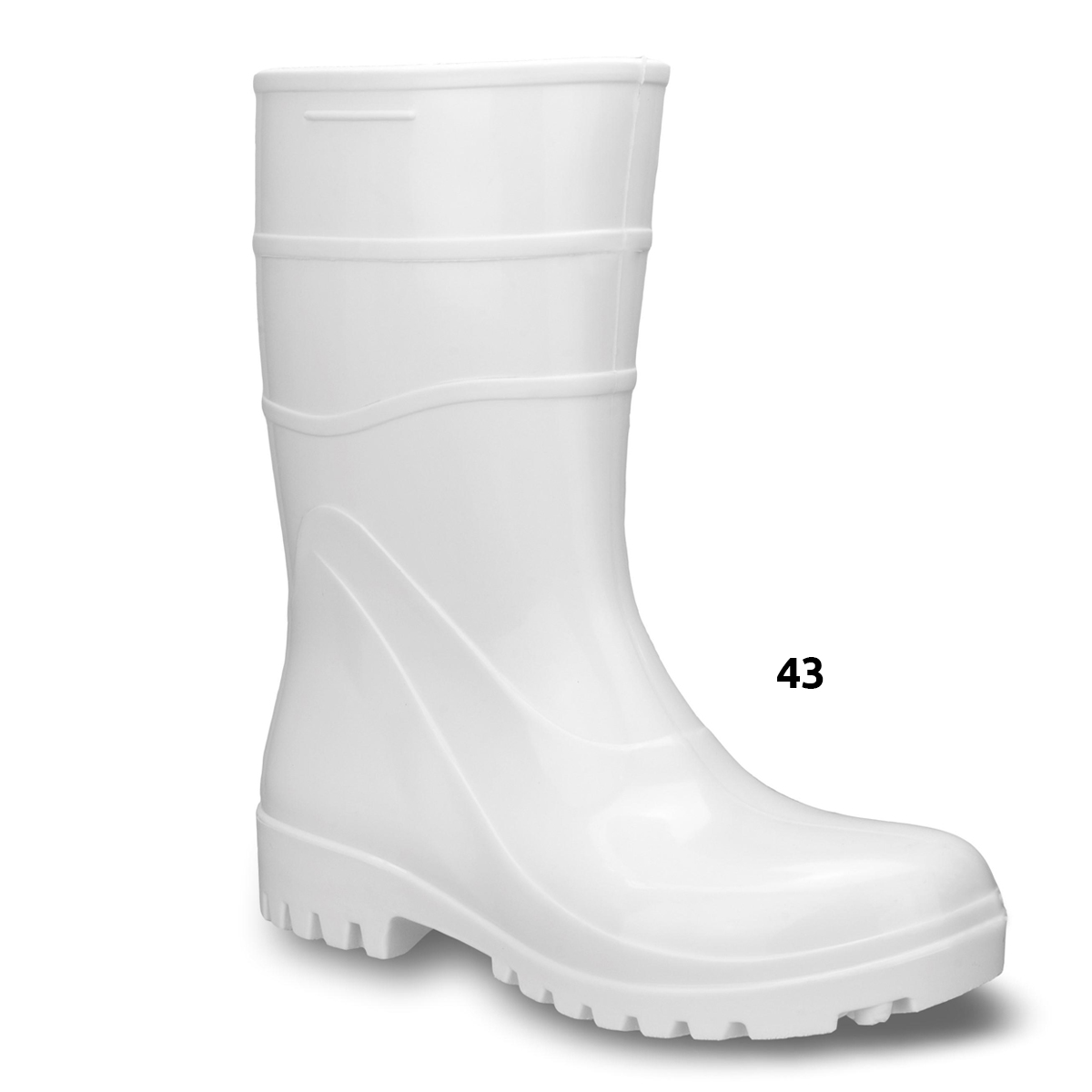 Imagem do produto BOTA PVC PT SOLADO/AM N43 BRACOL