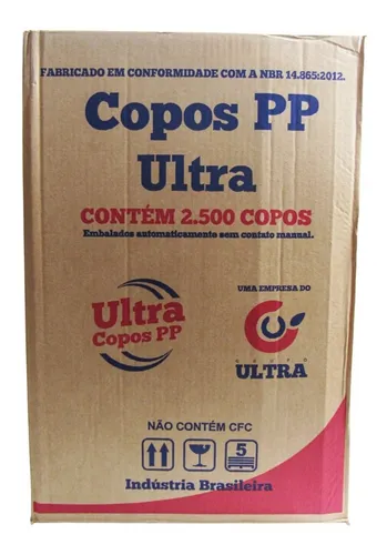 Imagem do produto COPO DESCARTAVEL TRANSP PP 180ML ULTRA