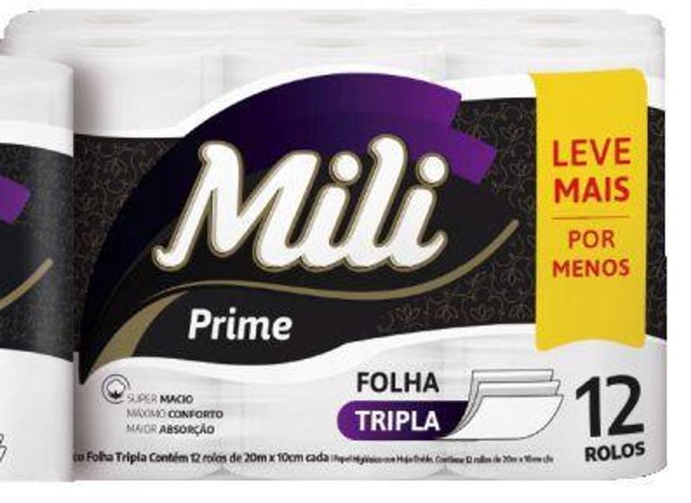 Imagem do produto PAPEL HIGIENICO FD NEUTRO 30MX4RL MILI DUAL