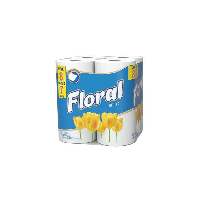 Imagem do produto PAPEL HIGIENICO FS NEUTRO LV08PG07 30M FLORAL 3