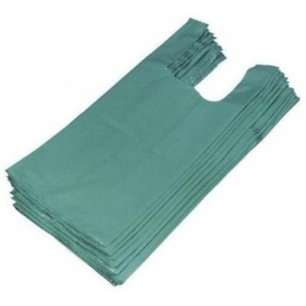 Imagem do produto SACOLA RECICLADA BRILHANTE VERDE 40X50 M