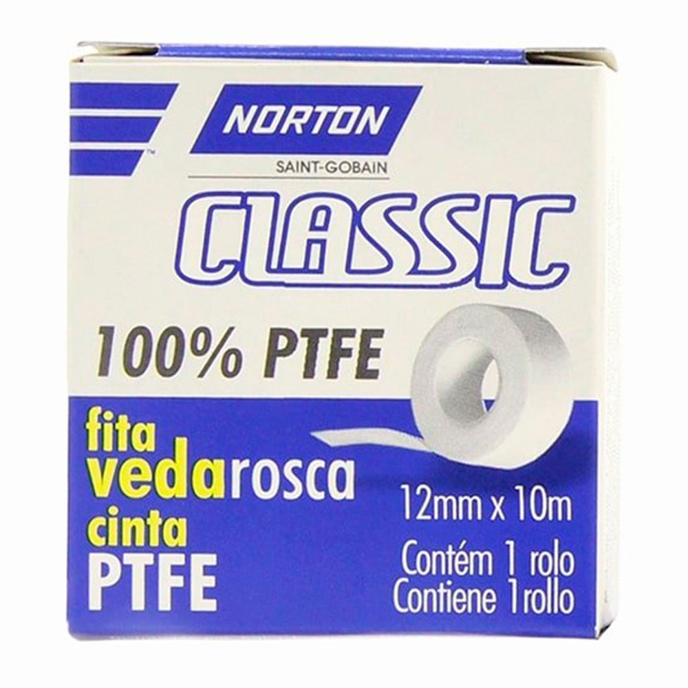 Imagem do produto FITA VEDA ROSCA 12MMX10M NORTON