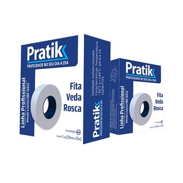 Imagem do produto FITA VEDA ROSCA 12MMX10M PRATIK