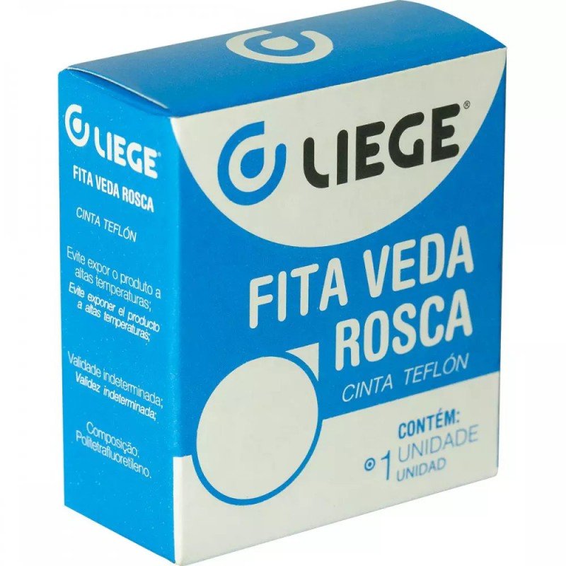 Imagem do produto FITA VEDA ROSCA 18MMX10M LIEGE