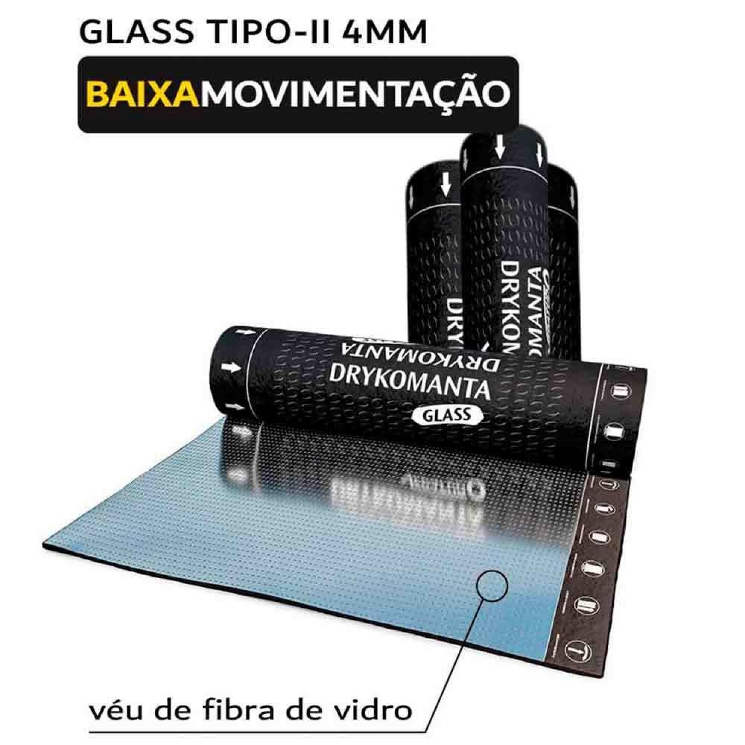 Imagem do produto MANTA ASFALTICA GLASS C/ ALUMINIO 4MM TP2 DENVER