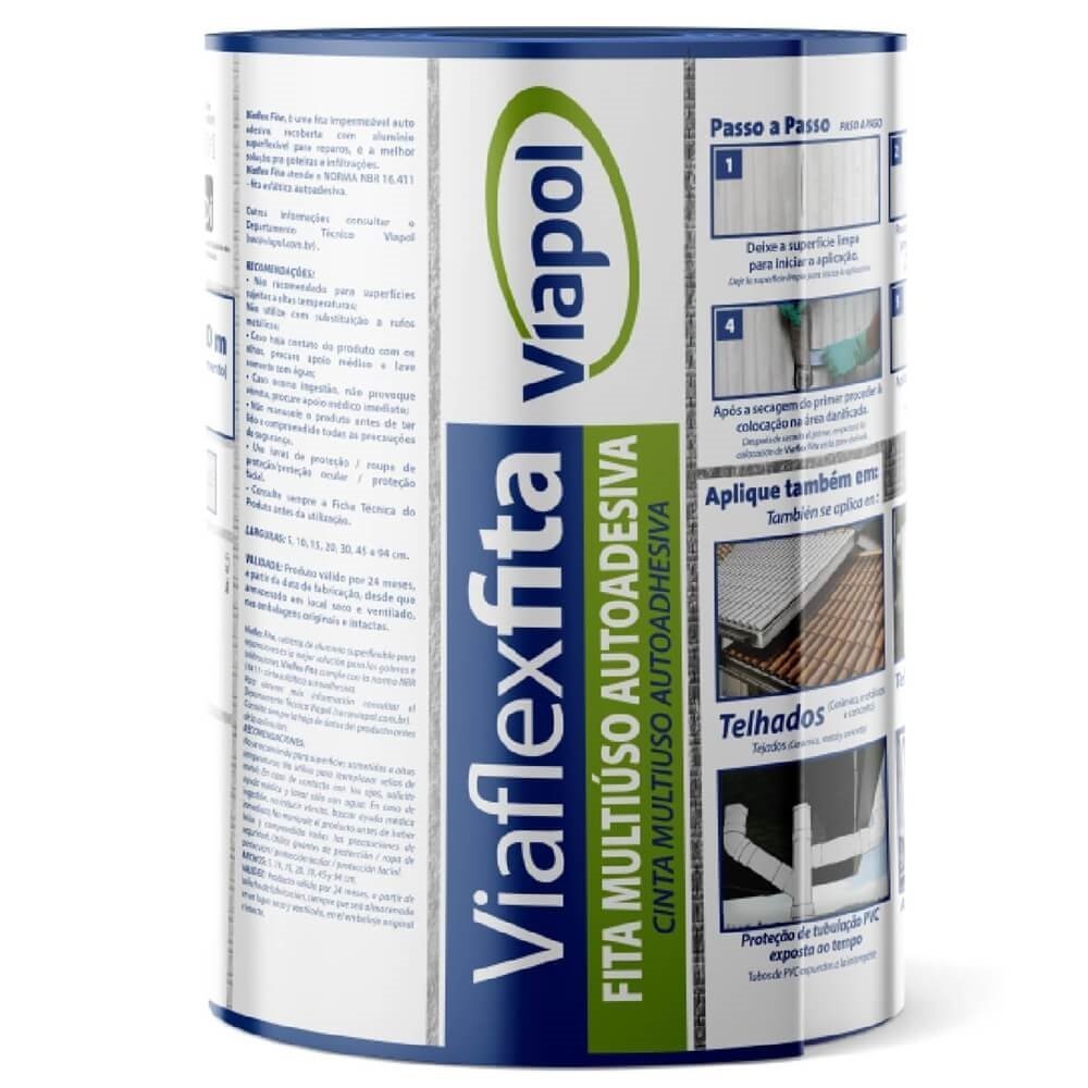 Imagem do produto MANTA ASFALTICA VIAFLEX 3KG 2,7MM VIAPOL
