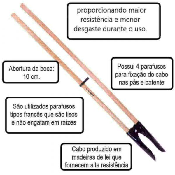 Imagem do produto CAVADEIRA ARTICULADA C/C ABO 130CM MOMFORT