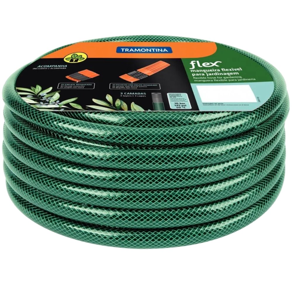 Imagem do produto MANGUEIRA FLEX P/ JARDINAGEM 3/4 X 1,50 PLASTIMAN