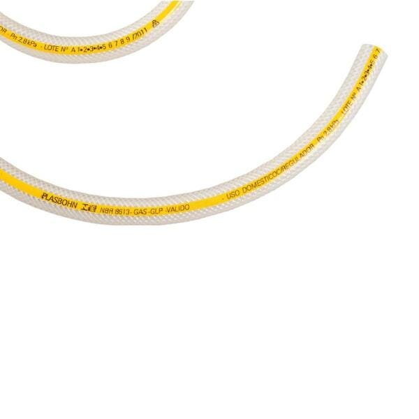 Imagem do produto MANGUEIRA P/ GAS 1,00M PLASBOHN