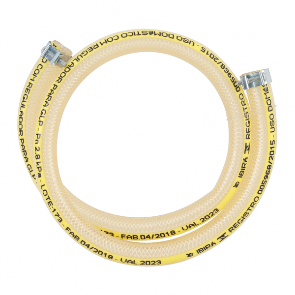 Imagem do produto MANGUEIRA PVC P/ GAS 80CM IBIRA