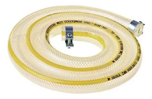 Imagem do produto MANGUEIRA PVC P/GAS 1,00M IBIRA