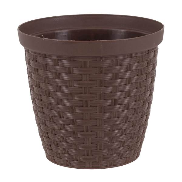 Imagem do produto VASO CACHEPOT 12CM S/PE QD TABACO