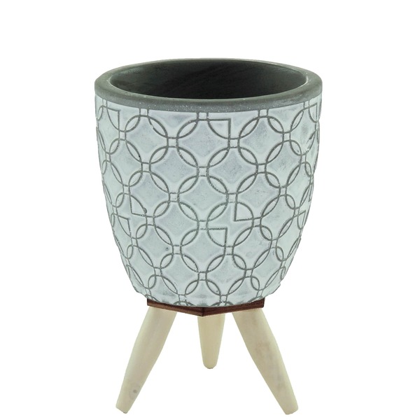 Imagem do produto VASO CACHEPOT 14CM C/PE QUAD