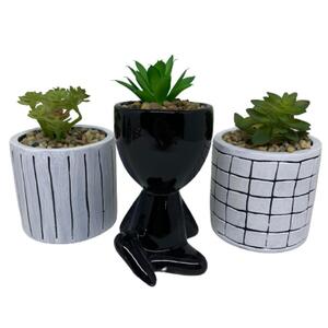 Imagem do produto VASO CERAM DECOR BOB BR 8CM UB5861