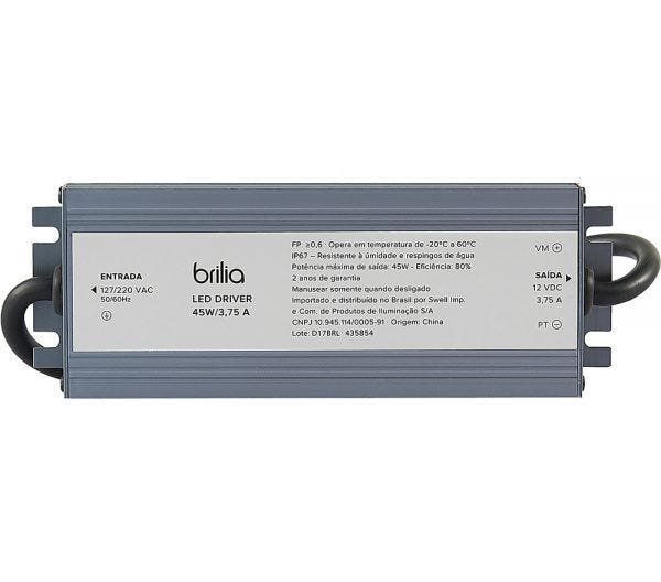 Imagem do produto DRIVER BRILIA 30W/2,5A BIVOLT IP20