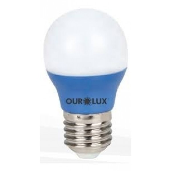 Imagem do produto LAMPADA LED 4W BULBO BRANCA OUROLUX