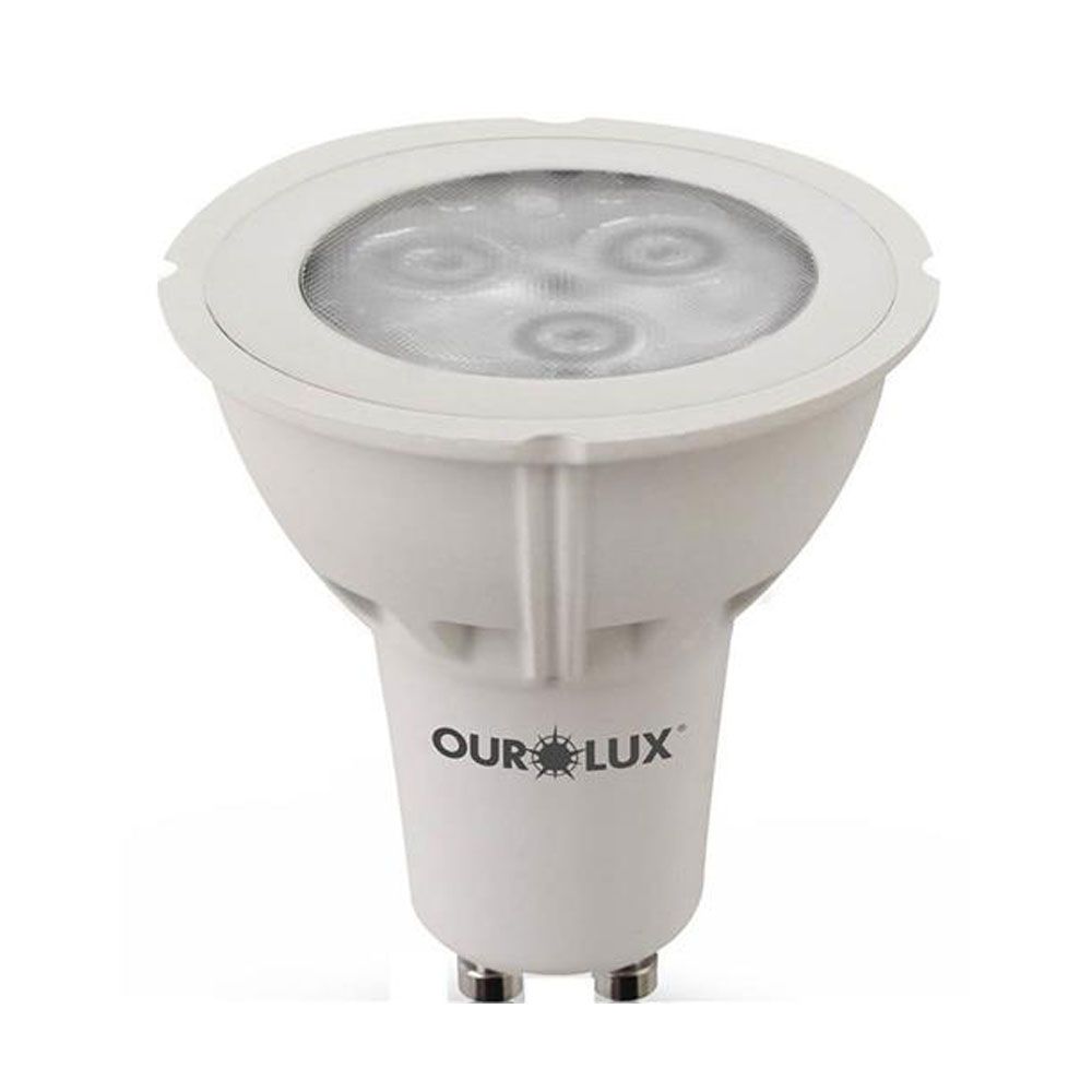 Imagem do produto LAMPADA SUPERLED 3W GU10 6500K OUROLUX