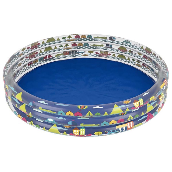 Imagem do produto BANHEIRA INFLAVEL C/ BOLINHAS 130LT MOR