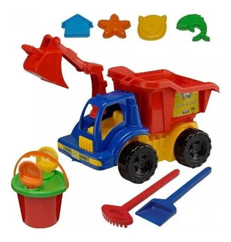 Imagem do produto CAMINHAO TRUCK PRAIA C/11 PCS MOR