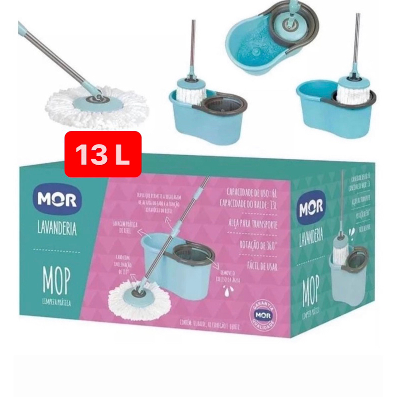 Imagem do produto RODO MOP COM ALAVANCA MOR