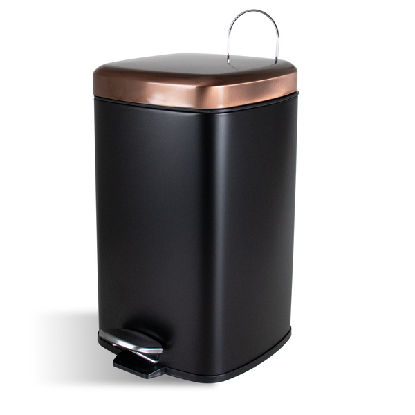 Imagem do produto LIXEIRA QUADRADA PRETA QUADRATTA 1572