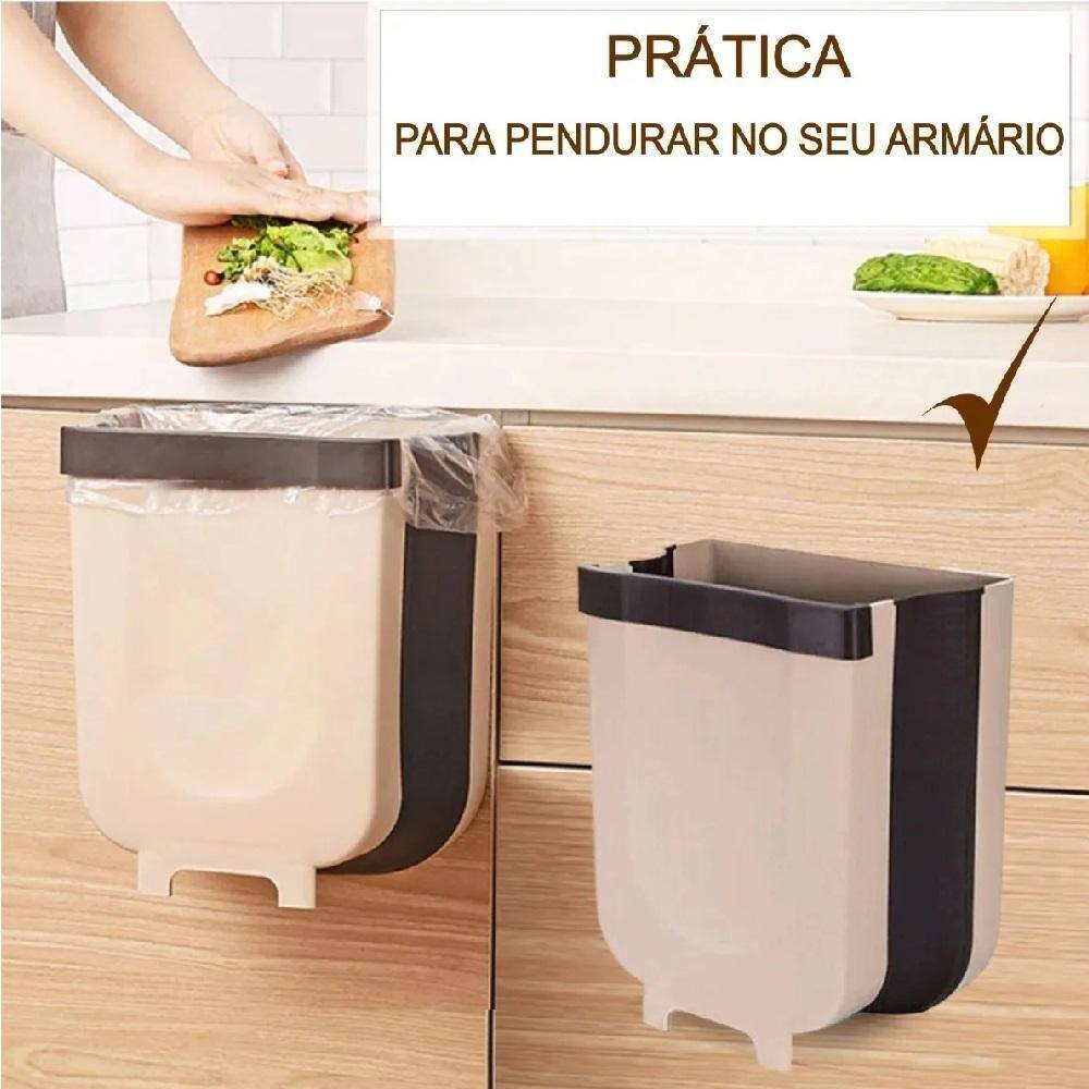 Imagem do produto LIXEIRA RETRATIL 4,1L PT