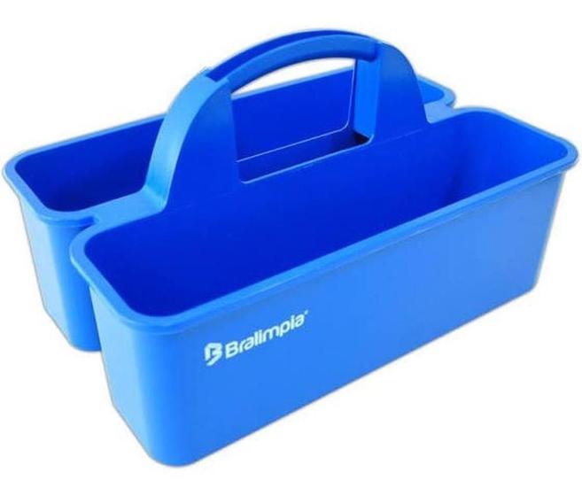 Imagem do produto ORGANIZADOR P/ ACESSORIOS 3PC AZUL BRALIMPIA