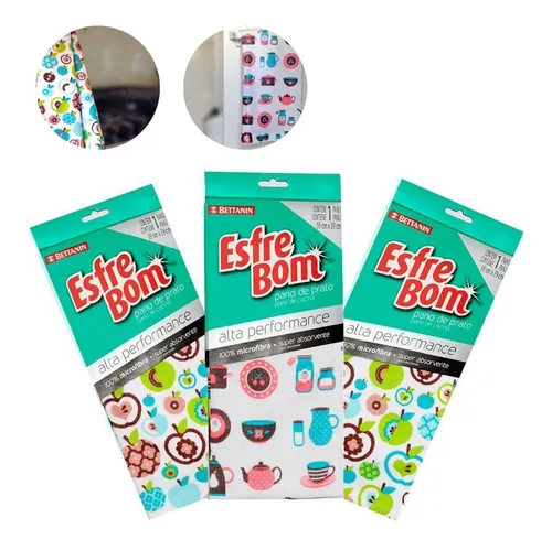 Imagem do produto PANO MULTIUSO MICROFIBRA C/01 BT5007 ESFREBOM