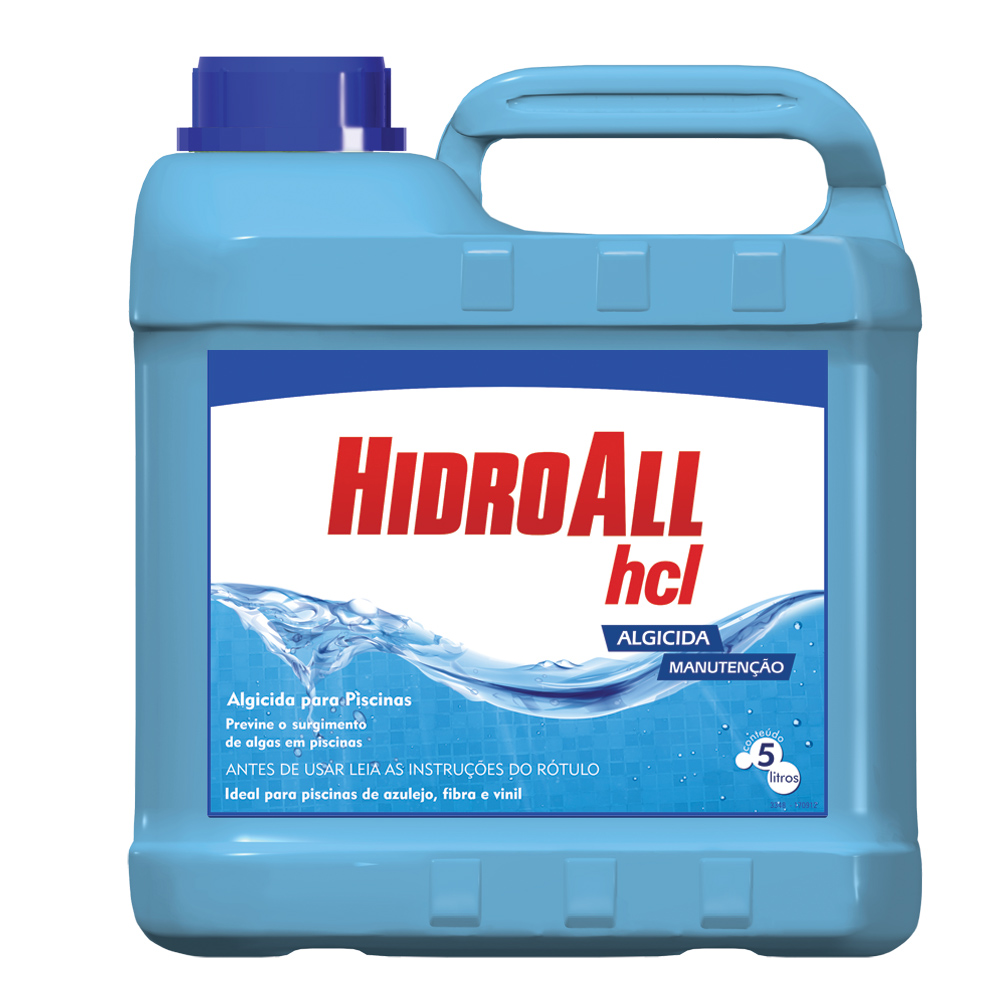 Imagem do produto ALGICIDA MANUTENCAO HCL 5L HIDROALL