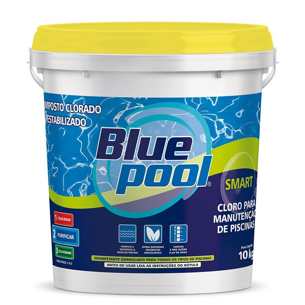 Imagem do produto CLORO GRANULADO 10KG 3 EM 1 BLUEPOOL