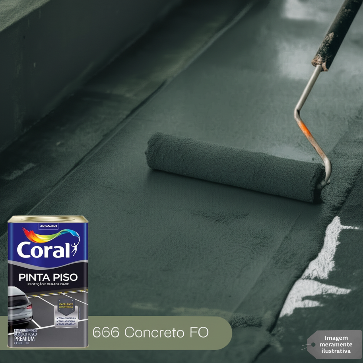 Imagem do produto PINTA PISO - 18L/CONCRETO HIDROTINTAS