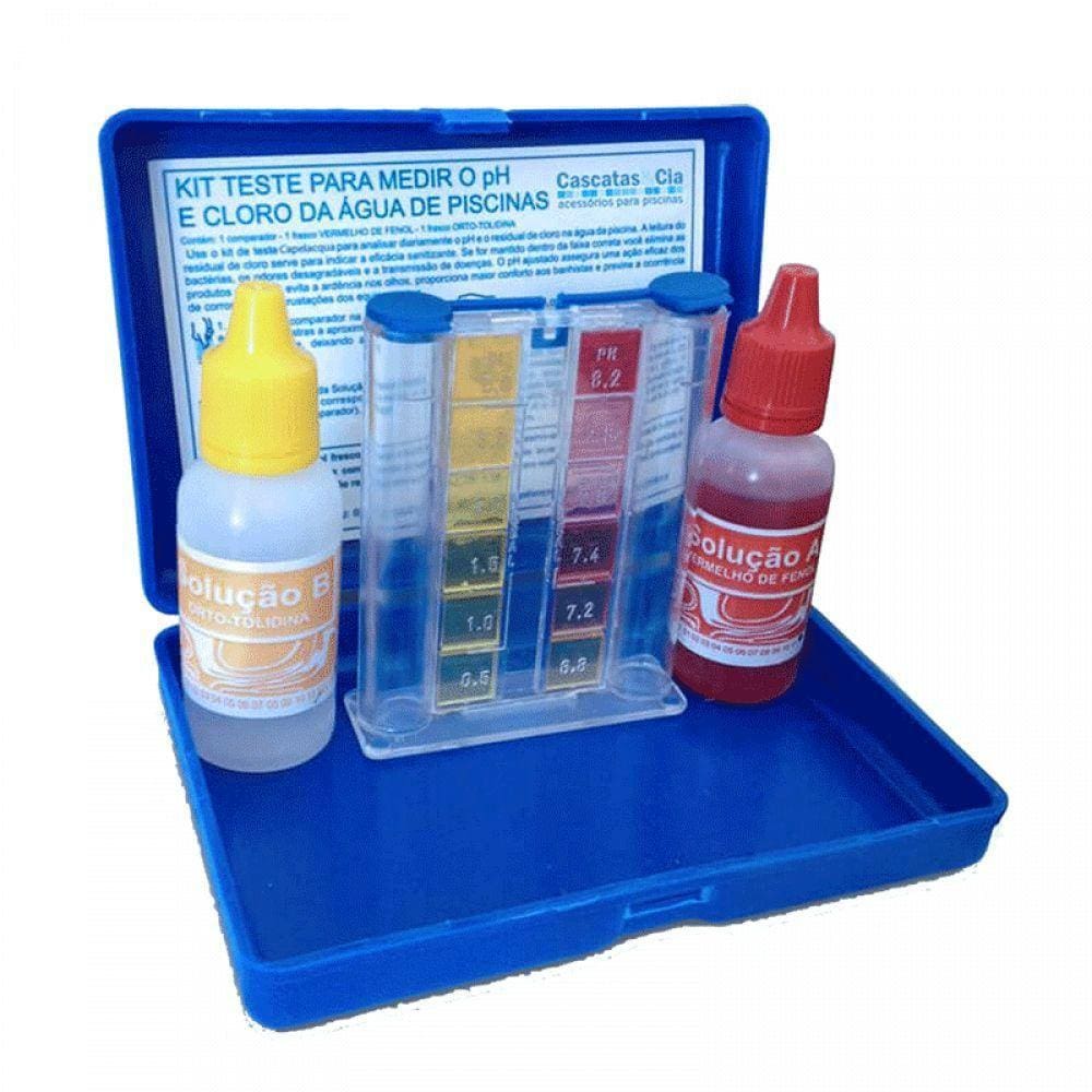 Imagem do produto KIT TESTE CLORO E PH Q-CLOR