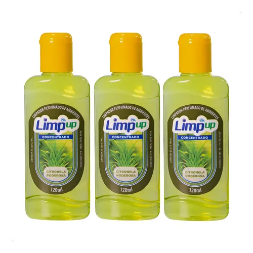 Imagem do produto LIMPADOR PERFUMADO CONC 120ML CITRONELA PODEROSA LIMP UP