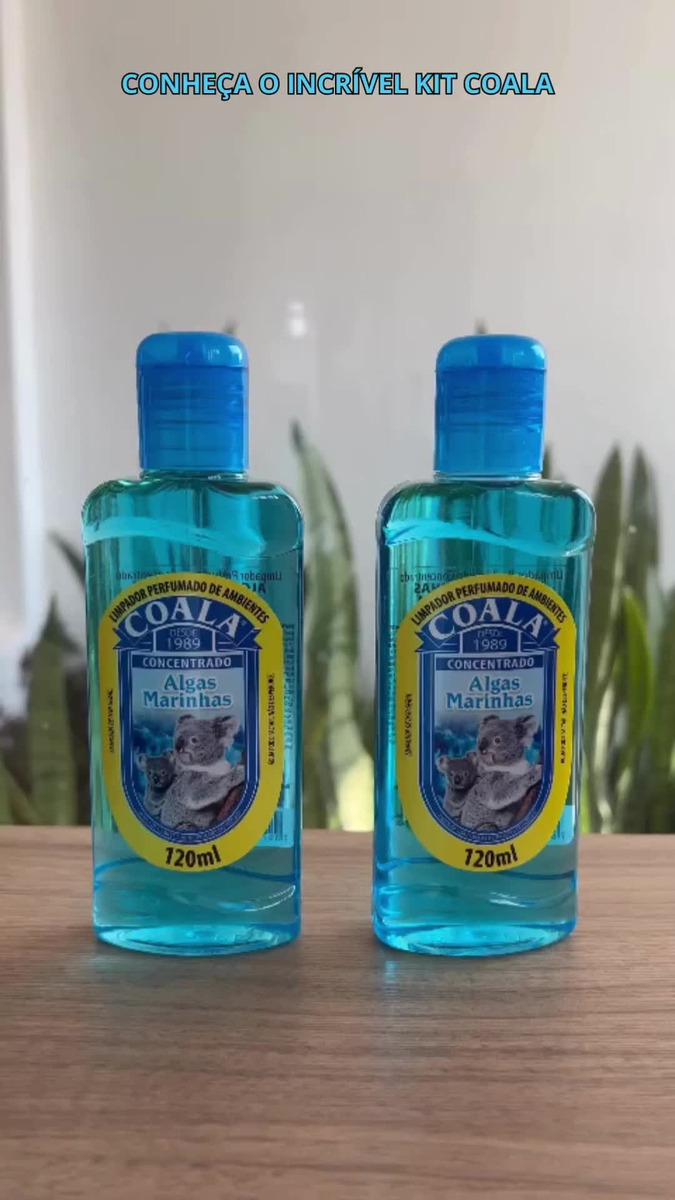 Imagem do produto LIMPADOR PERFUMADO CONC ALGAS MAR 120ML COALA