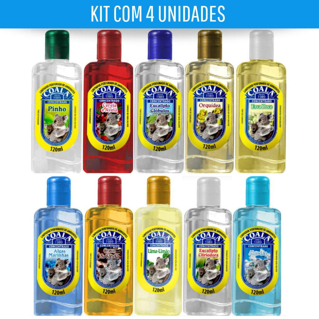 Imagem do produto LIMPADOR PERFUMADO CONC ALGODAO 120ML COALA