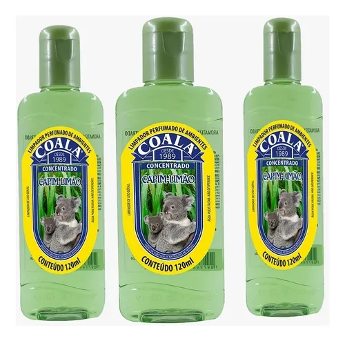 Imagem do produto LIMPADOR PERFUMADO CONC CAPIM LIMAO 120ML COALA