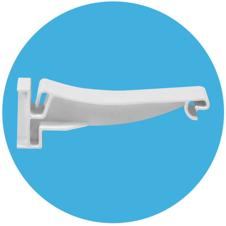 Imagem do produto CABECEIRA P/ CALHA (PAR) CAB BR ASTRA