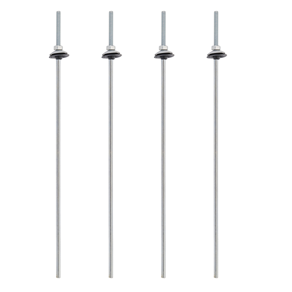 Imagem do produto HASTE P/ TELHA 1/4X350MM ALUMINIO