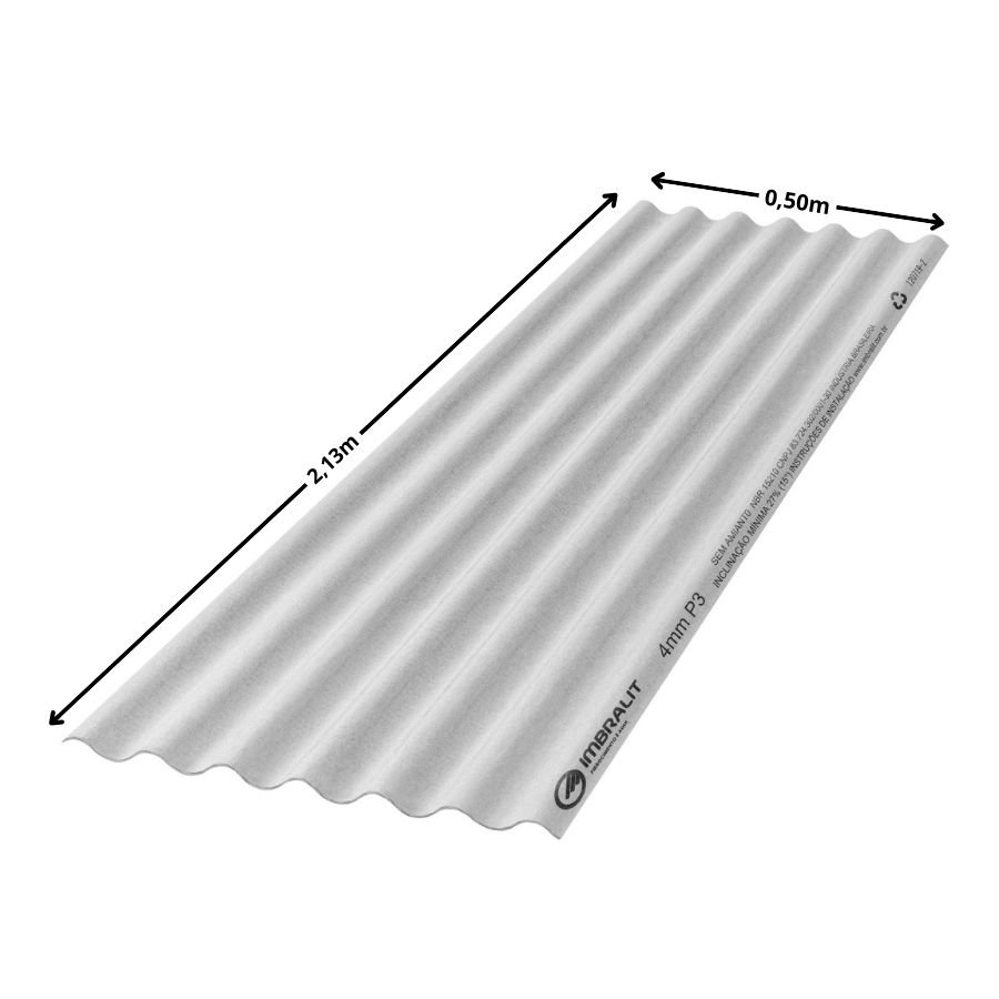 Imagem do produto TELHA 2,13X1,10MX6MM IMBRALIT