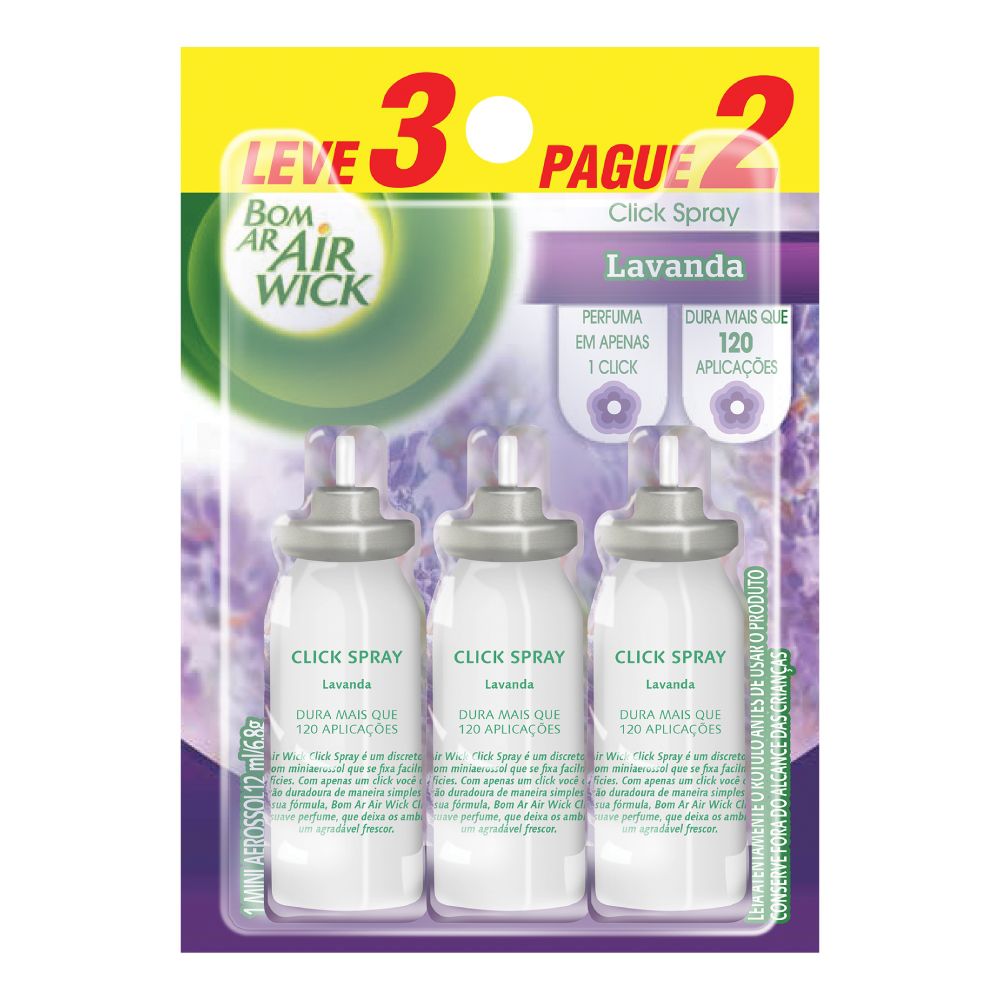 Imagem do produto DESOD AMBIENTE CLICK SPRAY 12ML LAVANDA L3 P2