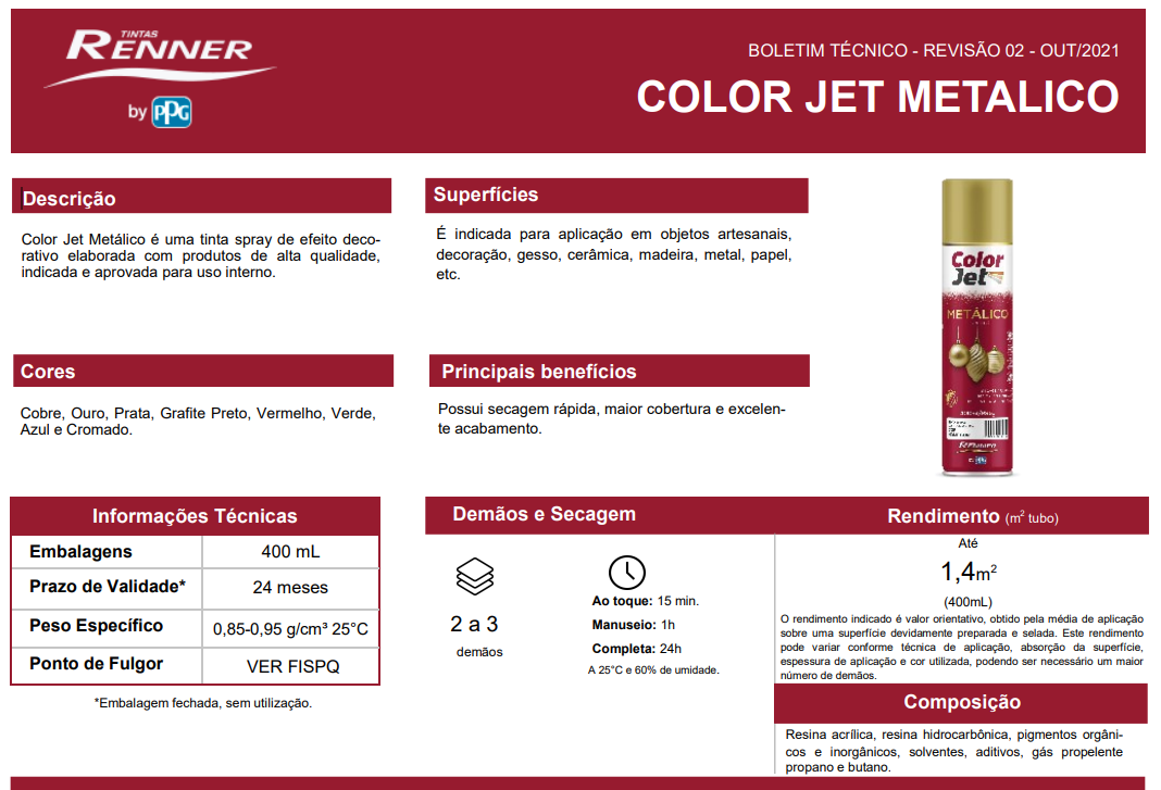 Imagem do produto TINTA SPRAY AZUL 300ML RENNER