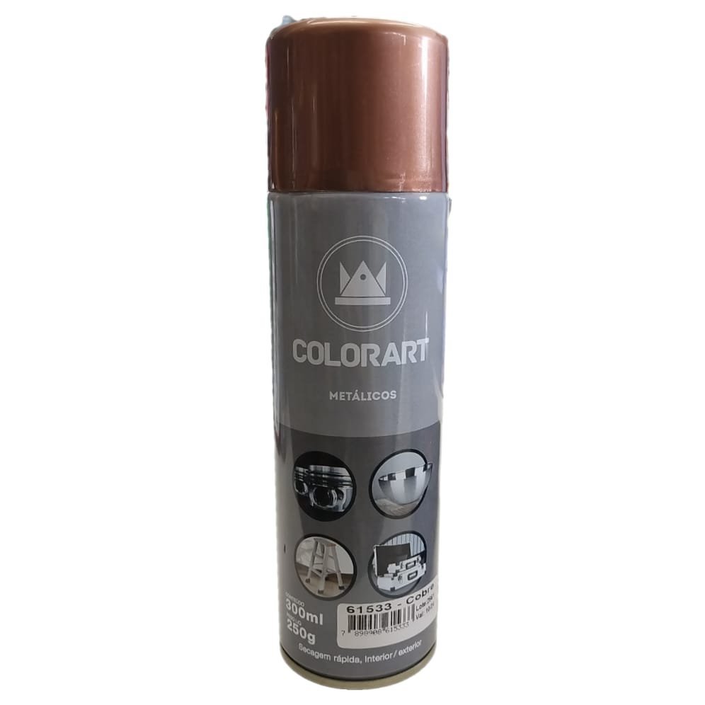 Imagem do produto TINTA SPRAY COBRE METALIC 300ML RENNER