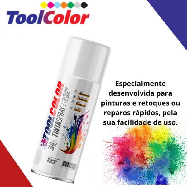 Imagem do produto TINTA SPRAY EXTRALUX 400ML BRANCO BRILHANTE