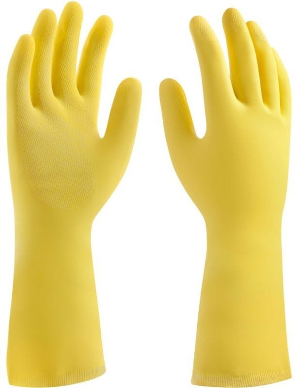 Imagem do produto LUVA LATEX AMARELA MEDIA MUCAMBO