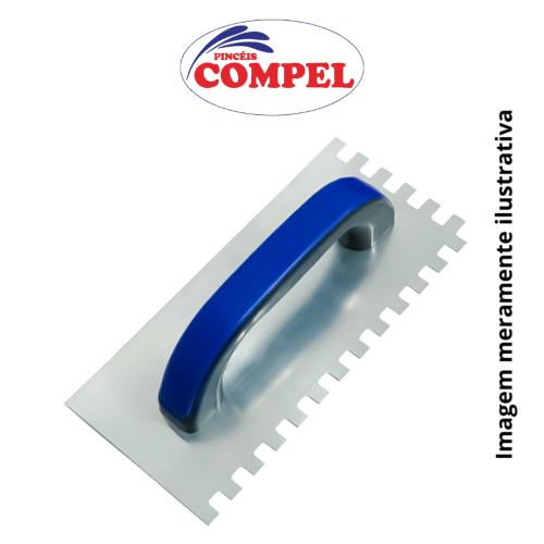 Imagem do produto DESEMPENADEIRA ACO DENTADA 10MM COMPEL