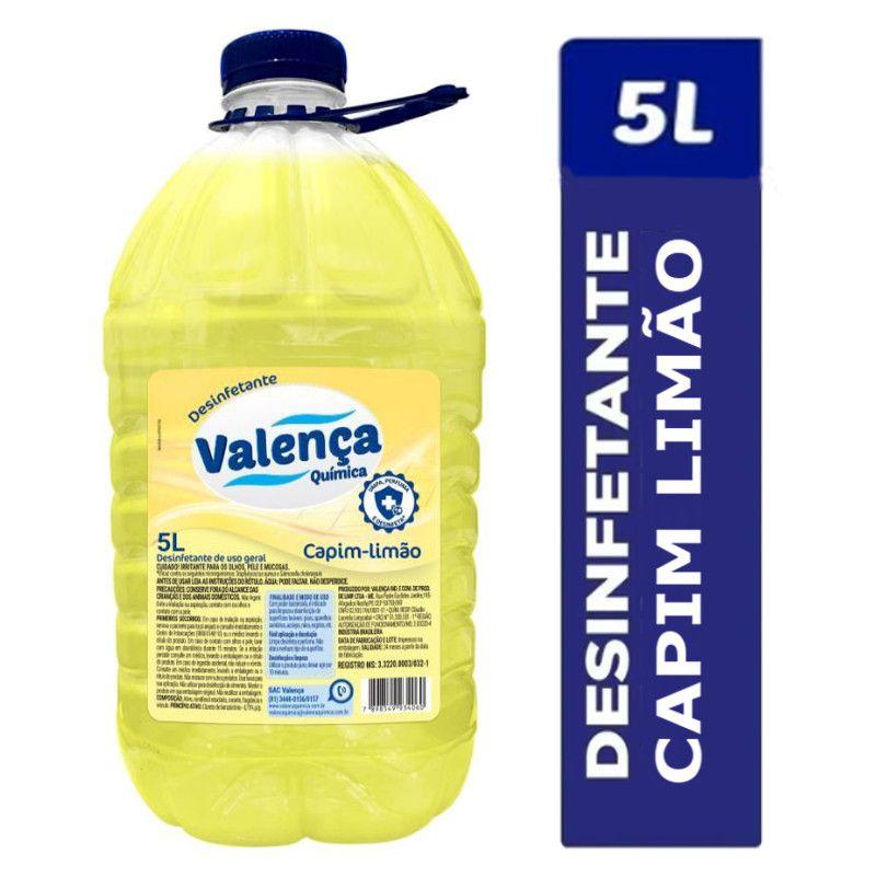 Imagem do produto DESINFETANTE 2L CAPIM LIMAO VALENCA